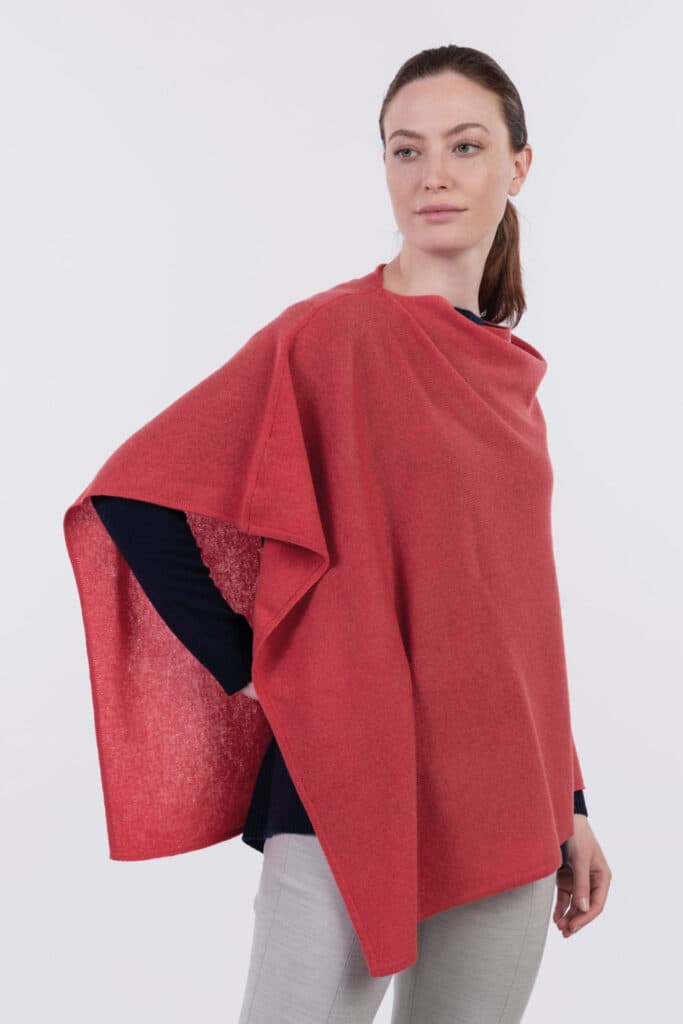 Extra-light poncho wrap
