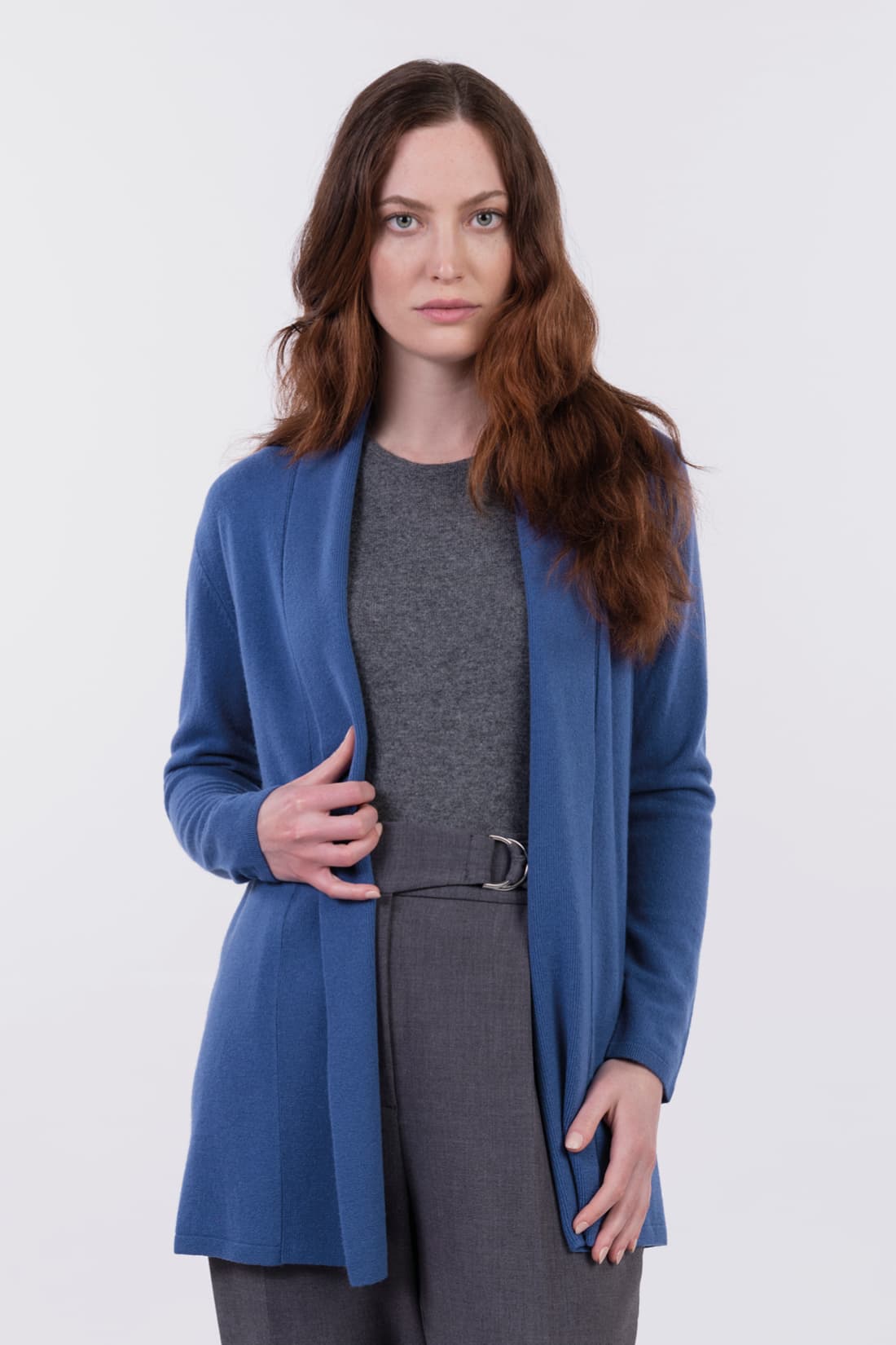 Cardigan sciallato