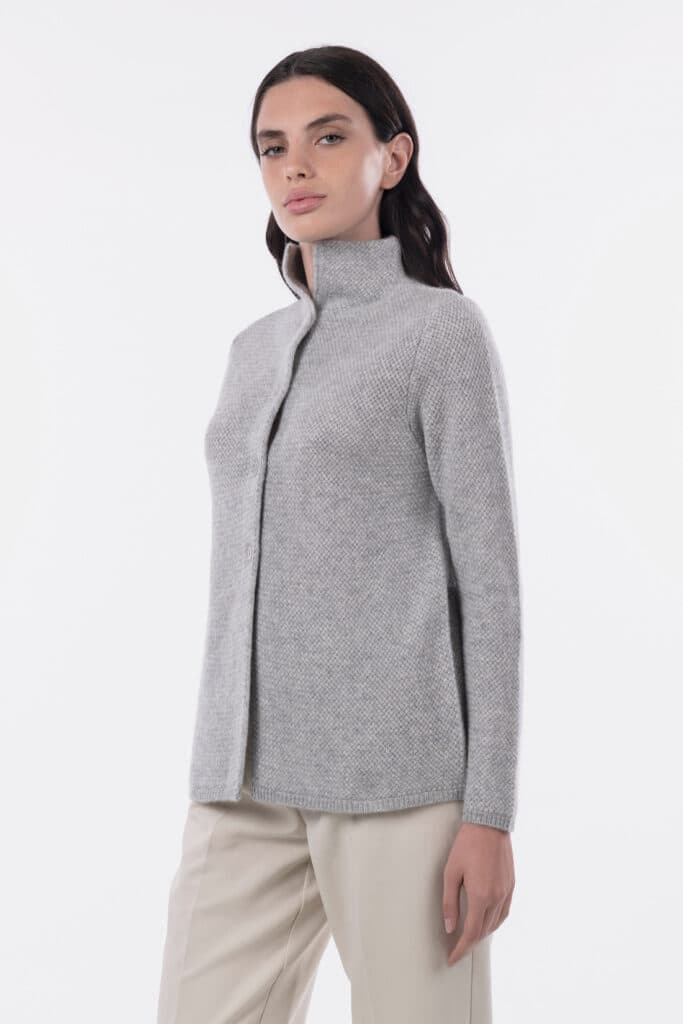 Flared fit cardigan