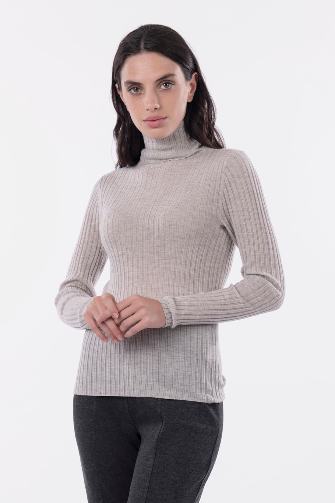 Collo alto Baby Cashmere - en