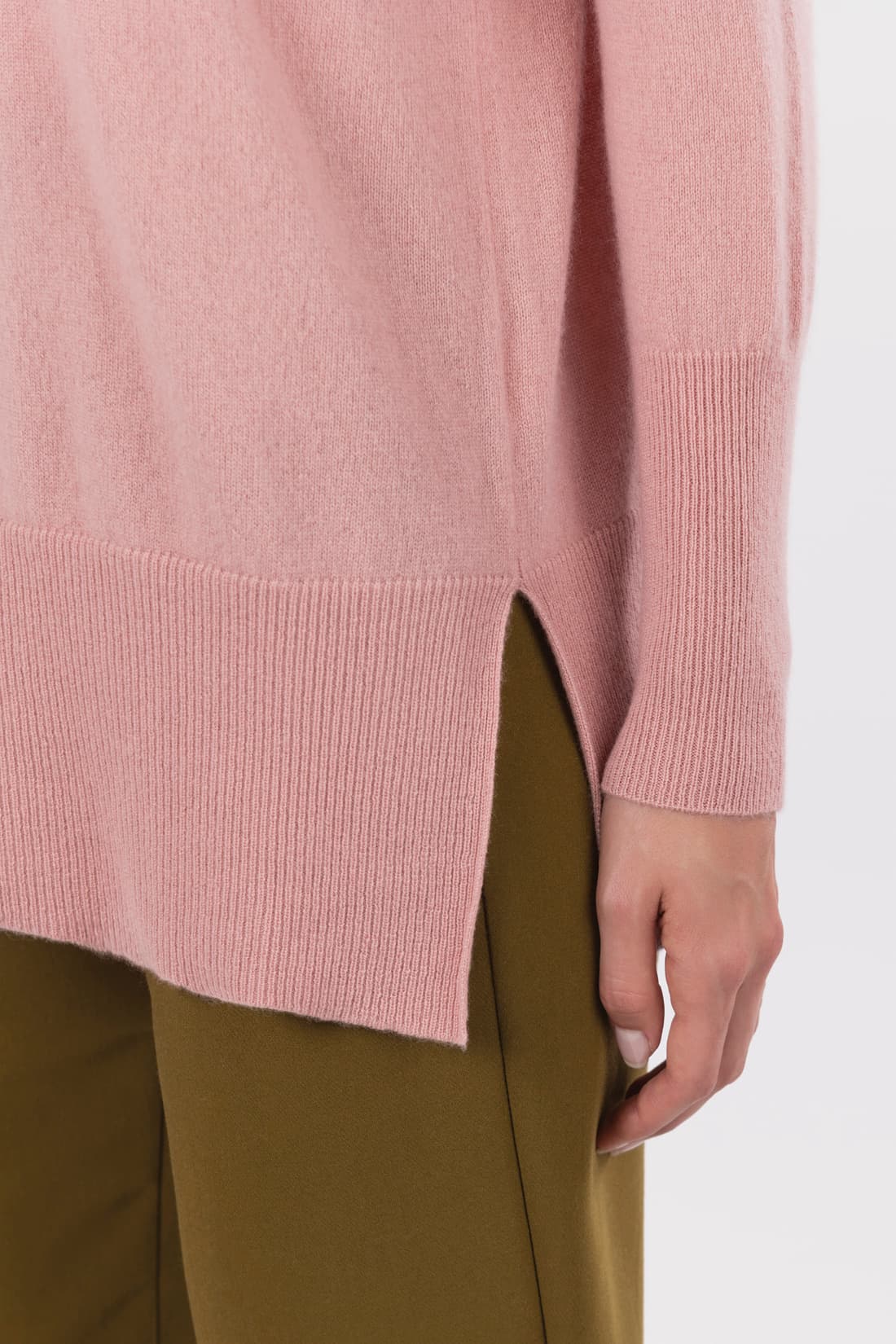 Girocollo con spacchetti