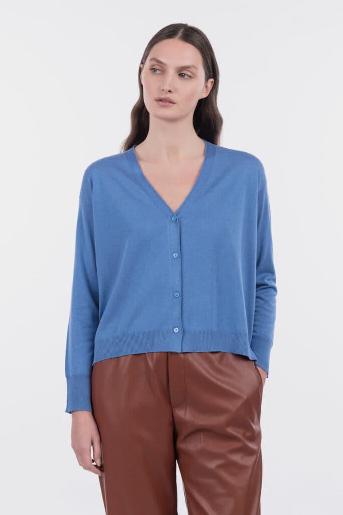 Asymmetrical cardigan