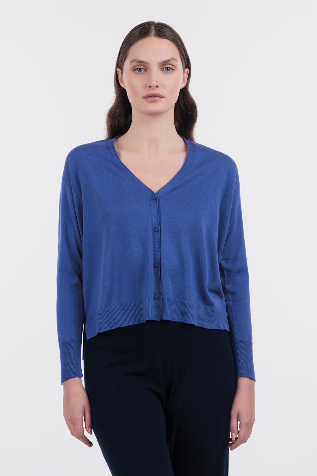 Asymmetrical cardigan