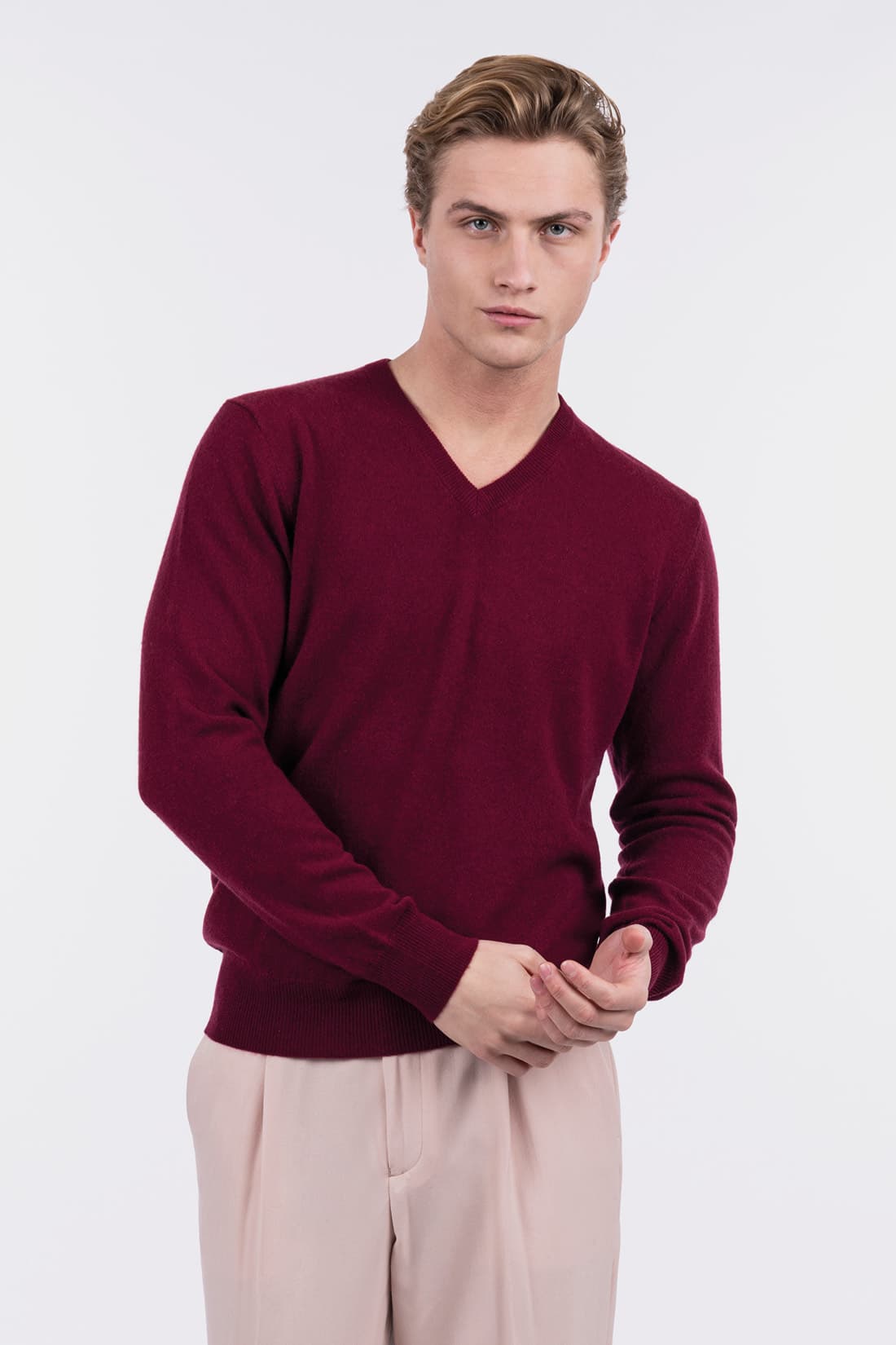 V neck pullover