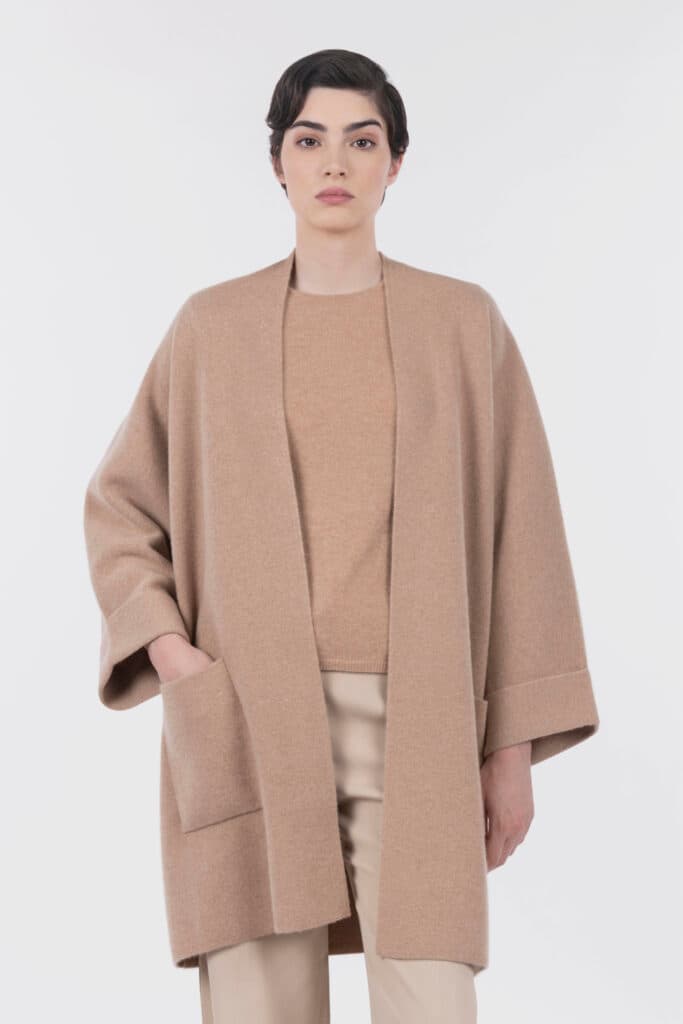 Open Coat with Pockets