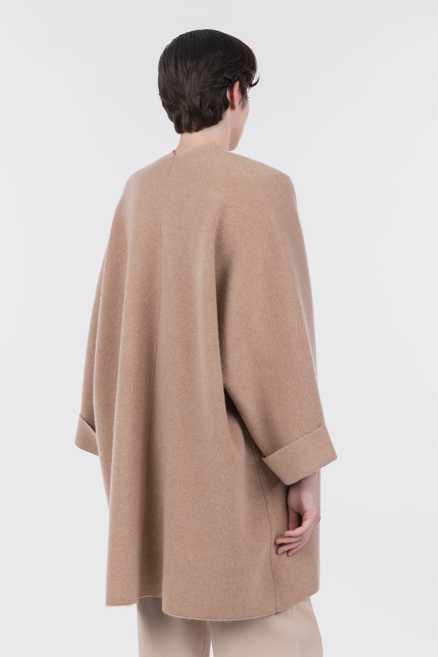 Open Coat with Pockets