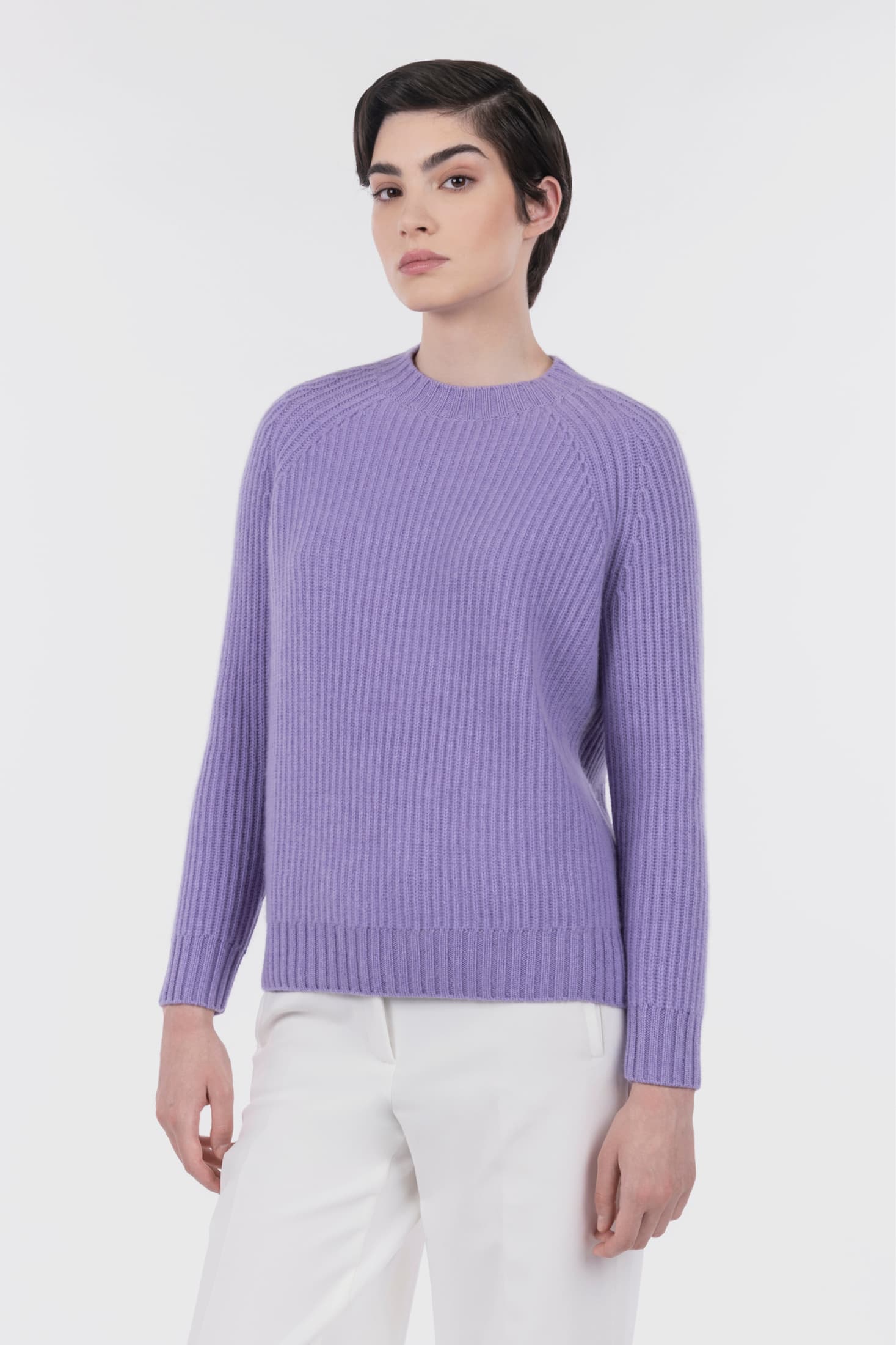 English Rib Crew Neck Pullover