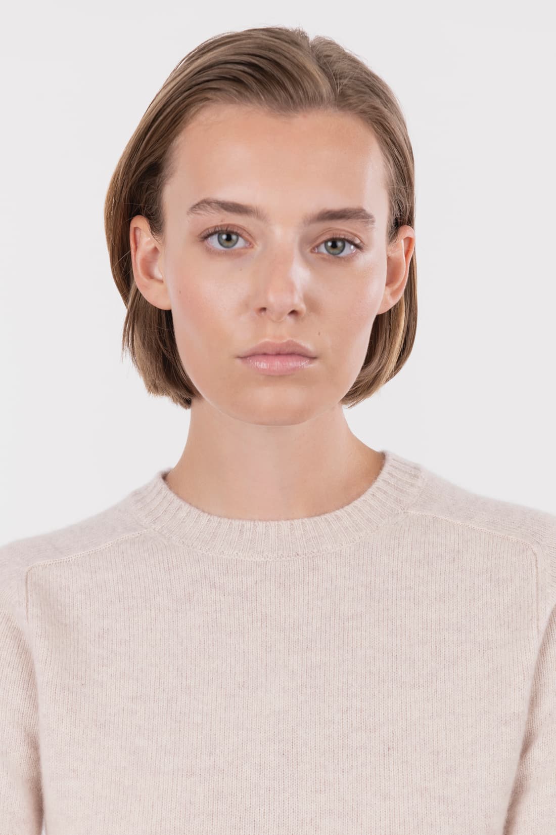 Baby cashmere crew neck