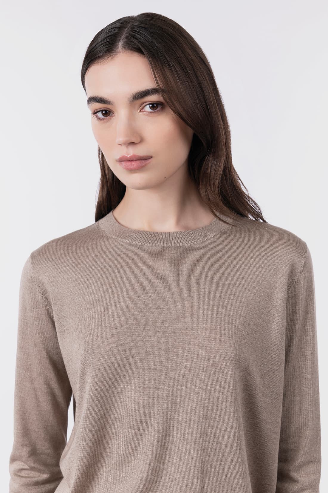 Crew neck pullover