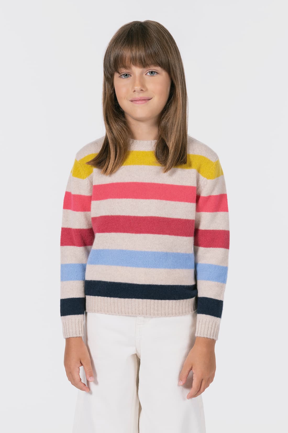 Multicolour Striped Pullover