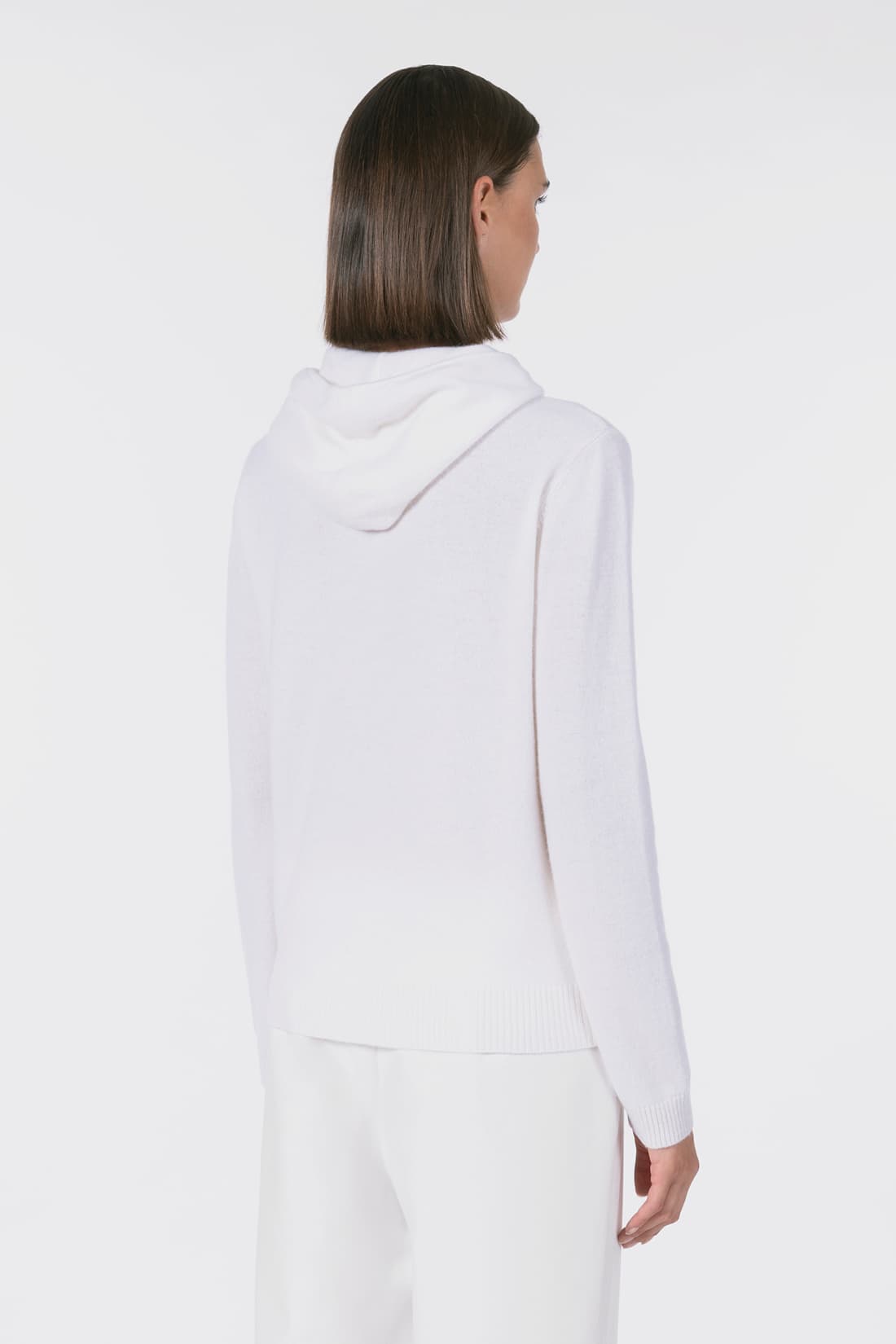 Felpa zip con cappuccio
