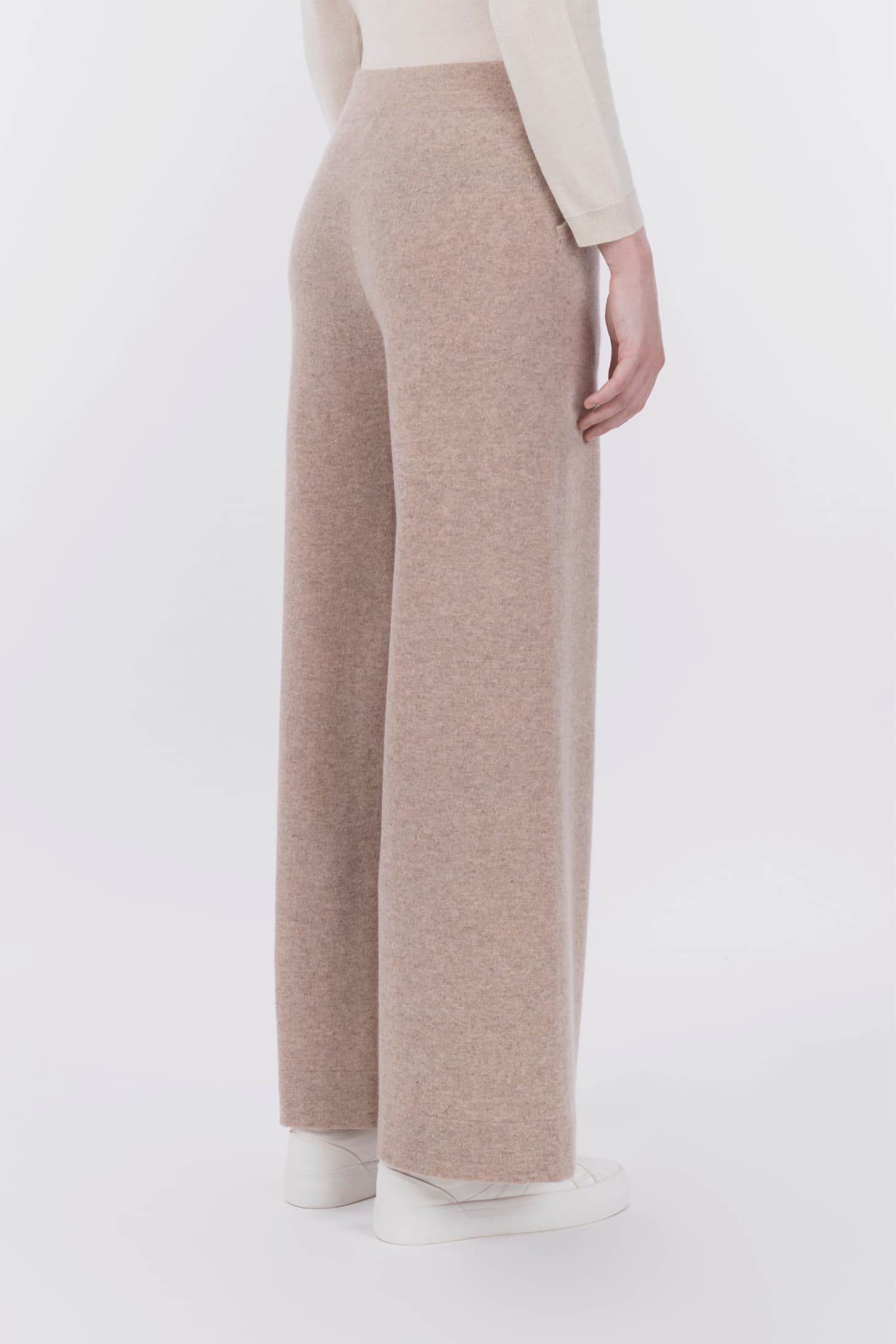 Wide-Leg Trousers with Pockets